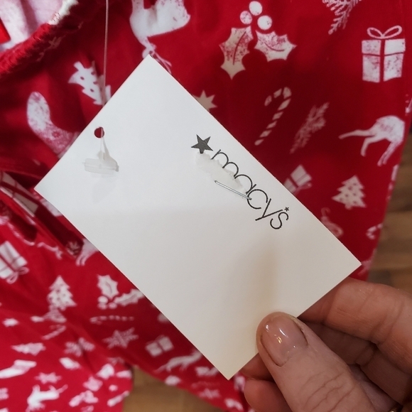 Macy's Family‎ PJ's Mens Sz. M Holidays PJ Bottoms - Picture 4 of 10